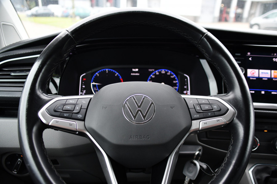 Volkswagen Transporter 2.0 TDI L1H1 Bulli Virtual, Camera, Cruise, Carplay, LED, Multimedia, 150pk, Leder, Uniek!