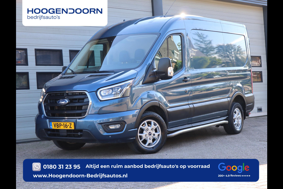 Ford Transit 350 2.0 TDCI 185pk Euro 6 Automaat - L2H2 - Camera - Trekhaak - Stoelverwarming