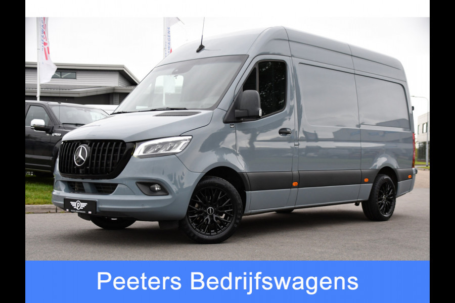 Mercedes-Benz Sprinter 319 1.9 CDI L2H2 RWD PB Edition Full Options! Luchtvering, Cruise, 360 Camera, Stoelverwarming, Clima, LED, Standkachel, Voorruit verwarming, 190pk, Automaat, Uniek!