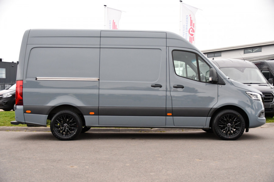 Mercedes-Benz Sprinter 319 1.9 CDI L2H2 RWD PB Edition Full Options! Luchtvering, Cruise, 360 Camera, Stoelverwarming, Clima, LED, Standkachel, Voorruit verwarming, 190pk, Automaat, Uniek!