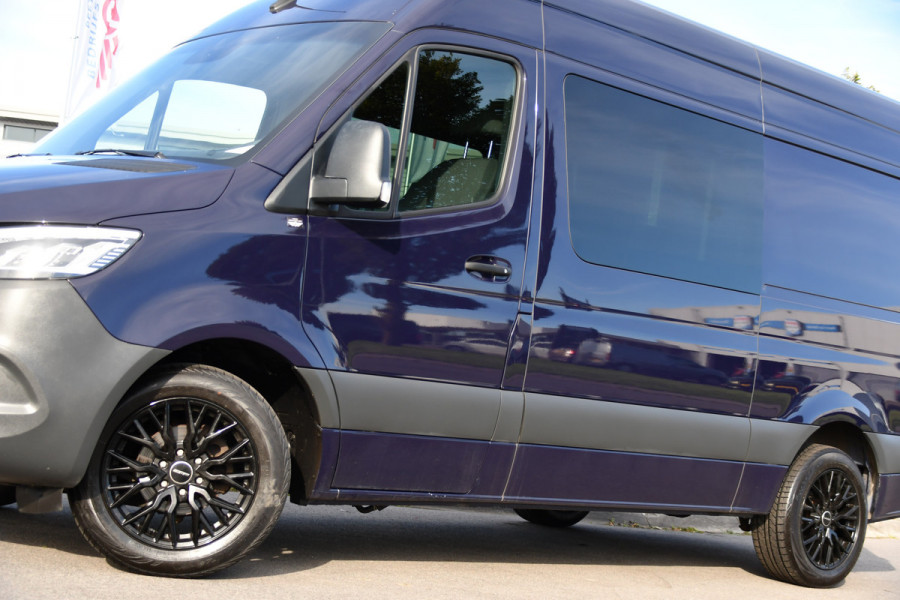 Mercedes-Benz Sprinter 317 1.9 CDI L2H2 RWD DC PB Edition Camera Cruise, Carplay, LED, 3500kg Trekhaak, Geveerde stoel, Standkachel, Automaat, 170pk, Uniek!