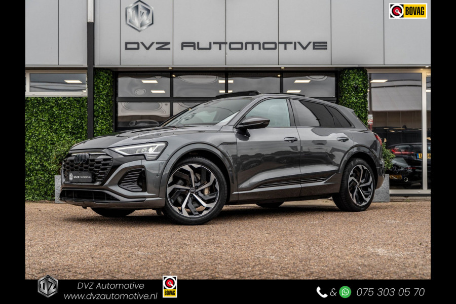 Audi Q8 e-tron 50 Quattro S Edition 95 kWh | SOH 92% | Pano | ACC | Dodehoek | Camera | BTW