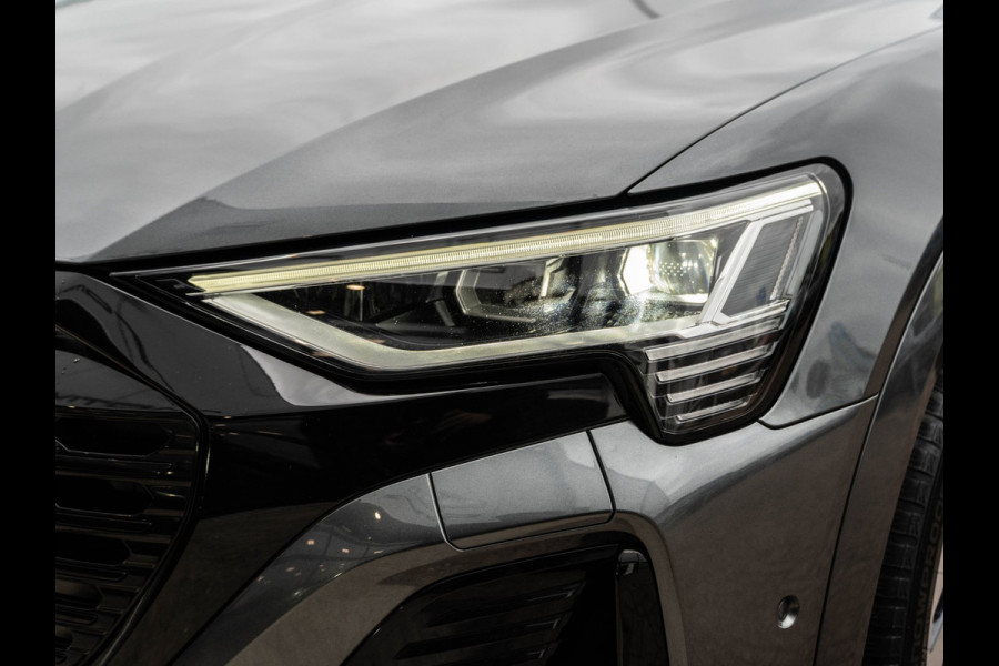 Audi Q8 e-tron 50 Quattro S Edition 95 kWh | SOH 92% | Pano | ACC | Dodehoek | Camera | BTW