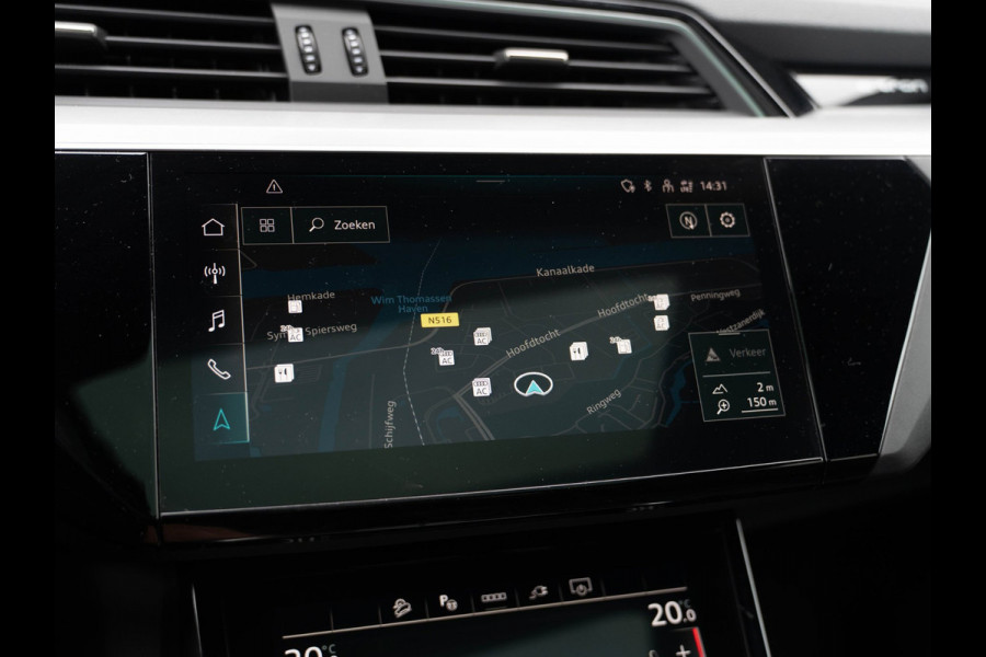 Audi Q8 e-tron 50 Quattro S Edition 95 kWh | SOH 92% | Pano | ACC | Dodehoek | Camera | BTW