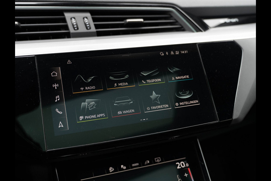 Audi Q8 e-tron 50 Quattro S Edition 95 kWh | SOH 92% | Pano | ACC | Dodehoek | Camera | BTW