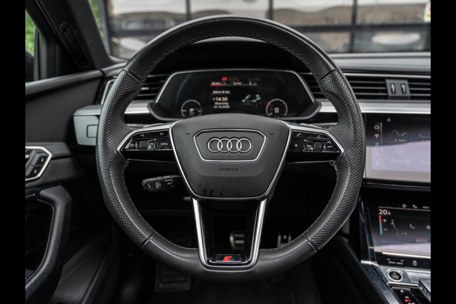Audi Q8 e-tron 50 Quattro S Edition 95 kWh | SOH 92% | Pano | ACC | Dodehoek | Camera | BTW