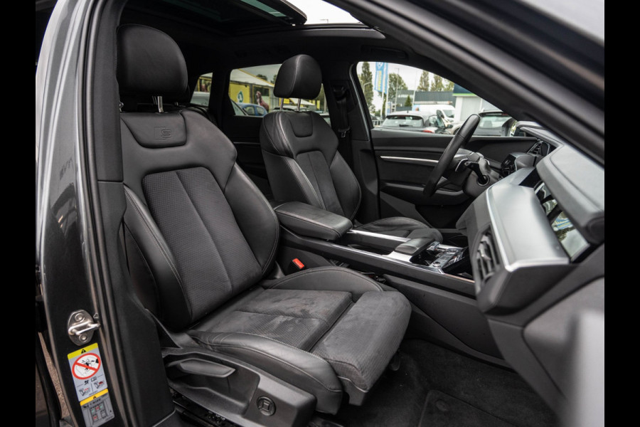 Audi Q8 e-tron 50 Quattro S Edition 95 kWh | SOH 92% | Pano | ACC | Dodehoek | Camera | BTW