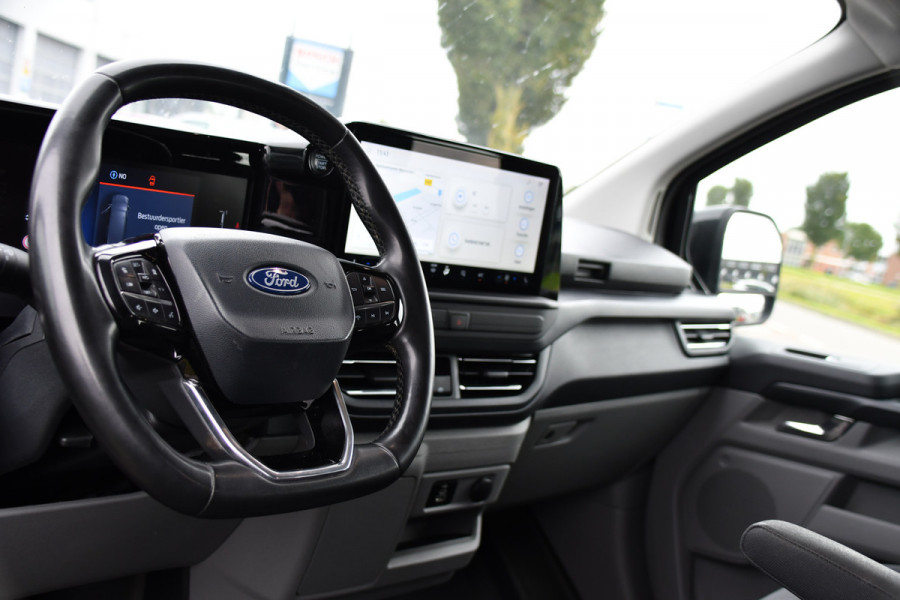 Ford Transit Custom 300 2.0 TDCI L2H1 Limited Black Edition Adaptieve Cruise, Camera, Carplay, LED, 2 x Schuifdeur, Automaat, 170pk, Stoelverwarming, Sensoren, Uniek!