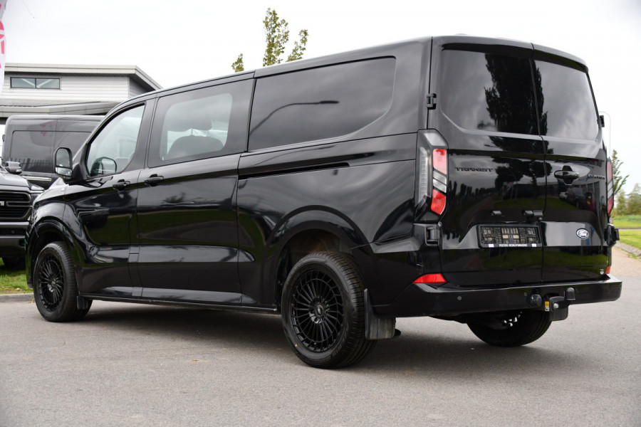 Ford Transit Custom 300 2.0 TDCI L2H1 Limited Black Edition Adaptieve Cruise, Camera, Carplay, LED, 2 x Schuifdeur, Automaat, 170pk, Stoelverwarming, Sensoren, Uniek!