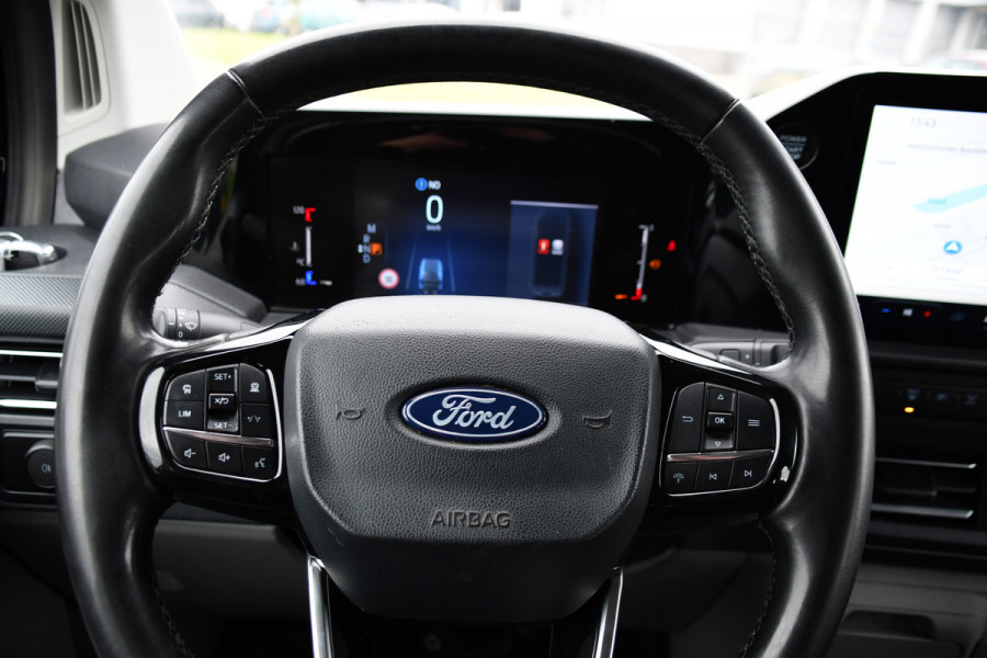 Ford Transit Custom 300 2.0 TDCI L2H1 Limited Black Edition Adaptieve Cruise, Camera, Carplay, LED, 2 x Schuifdeur, Automaat, 170pk, Stoelverwarming, Sensoren, Uniek!