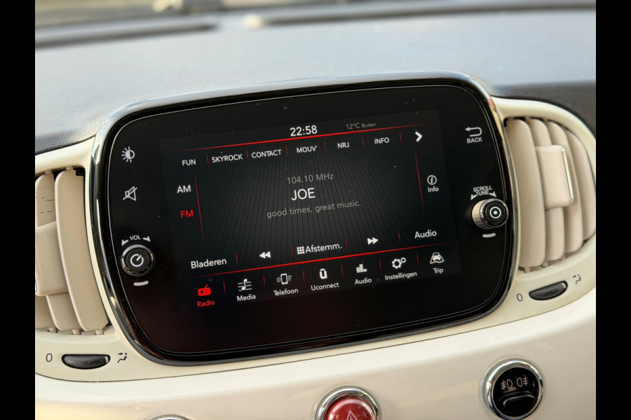 Fiat 500 1.2 Lounge 2019 AIRCO CARPLAY APK NAP 1e Eig!