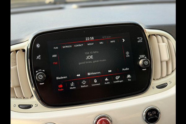 Fiat 500 1.2 Lounge 2019 AIRCO CARPLAY APK NAP 1e Eig!