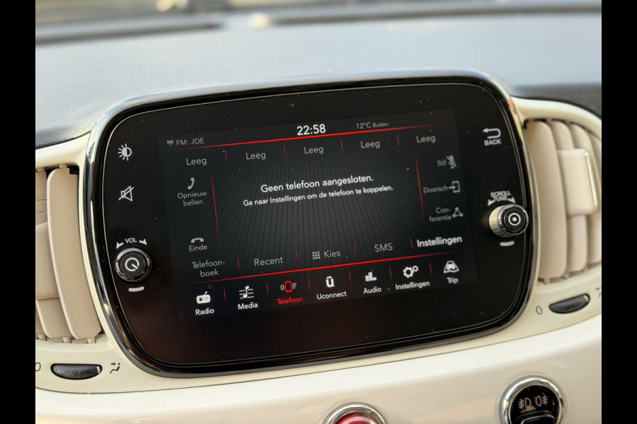 Fiat 500 1.2 Lounge 2019 AIRCO CARPLAY APK NAP 1e Eig!
