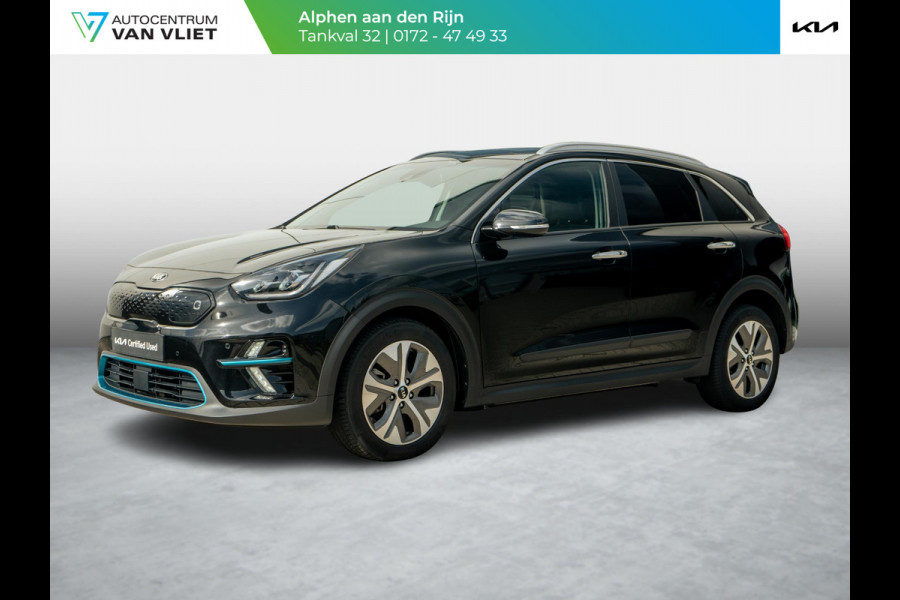 Kia e-Niro DynamicPlusLine 64 kWh SOH 98,7 % |Stoel en stuurverwarming | Schuif/-kanteldak | Achteruitrijcamera | Navigatie | Carplay | PDC voor & achter | Achteruitrijcamera