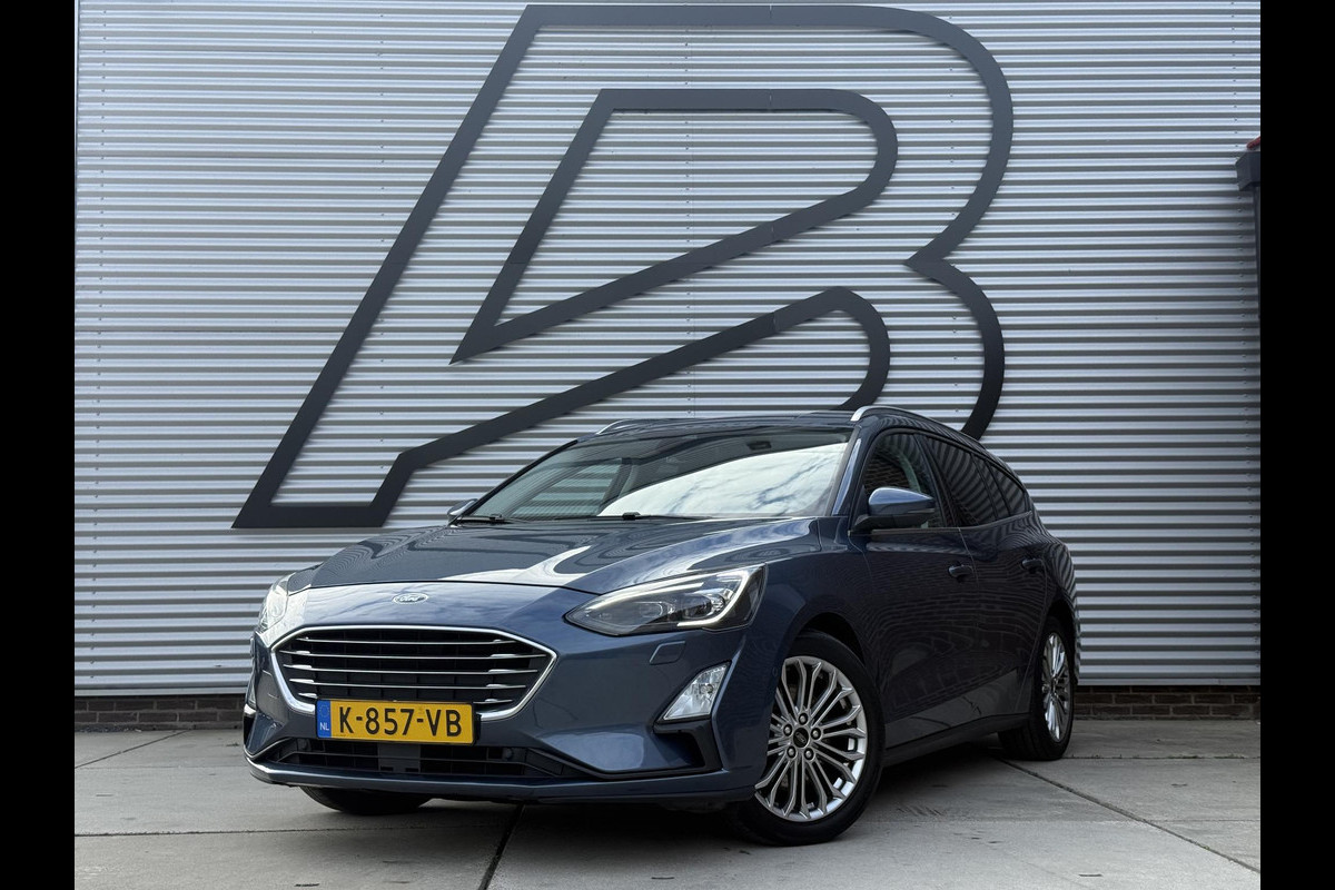 Ford FOCUS Wagon 1.0 EcoBoost Titanium Business 2e Eigenaar|Navi|Camera|Clima|Cruise|Stoelverwarming|Carplay|APK tot 06-2027