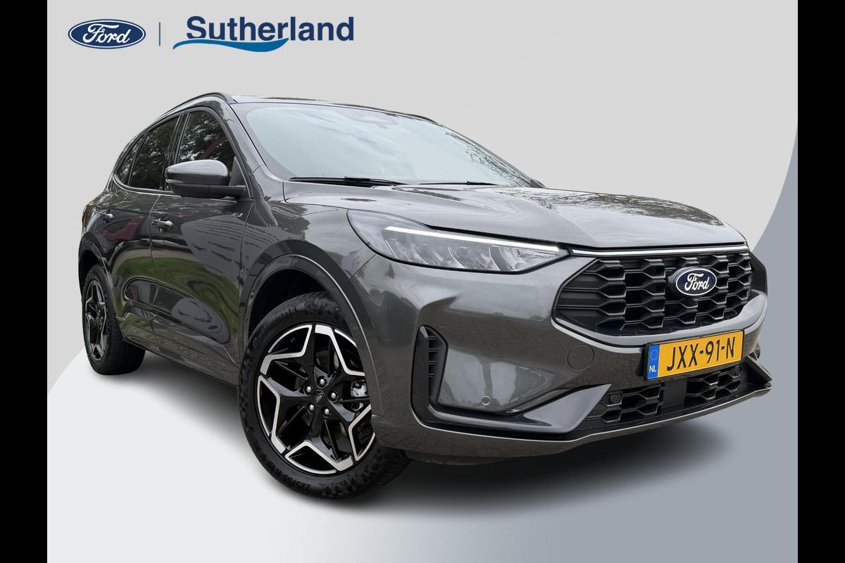 Ford Kuga 2.5 PHEV ST-Line 243pk | Wegklapbare trekhaak (elektrisch bedienbaar) | Driver Assistance Pack | Winter Pack | 19 inch lichtmetalen velgen in Absolute Black/Machined | SCI |
