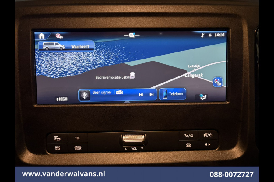 Mercedes-Benz Vito 116 CDI 164pk 2025 Model L2H1 Euro6 Airco | XL MBUX | Camera | Navigatie | Cruisecontrol Stoelverwarming, Parkeersensoren, Bijrijdersbank