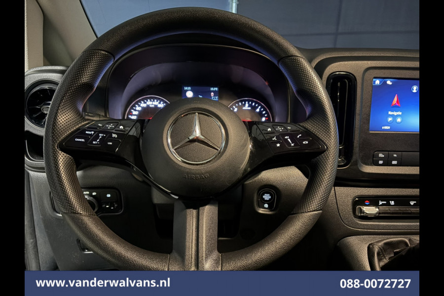 Mercedes-Benz Vito 116 CDI 164pk 2025 Model L2H1 Euro6 Airco | XL MBUX | Camera | Navigatie | Cruisecontrol Stoelverwarming, Parkeersensoren, Bijrijdersbank