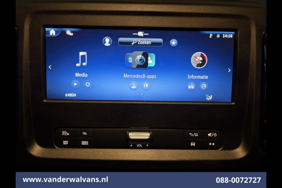 Mercedes-Benz Vito 116 CDI 164pk 2025 Model L2H1 Euro6 Airco | XL MBUX | Camera | Navigatie | Cruisecontrol Stoelverwarming, Parkeersensoren, Bijrijdersbank