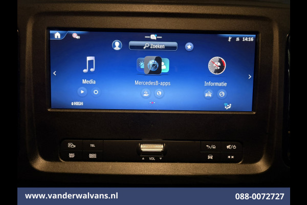 Mercedes-Benz Vito 116 CDI 164pk 2025 Model L2H1 Euro6 Airco | XL MBUX | Camera | Navigatie | Cruisecontrol Stoelverwarming, Parkeersensoren, Bijrijdersbank