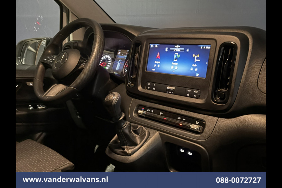 Mercedes-Benz Vito 116 CDI 164pk 2025 Model L2H1 Euro6 Airco | XL MBUX | Camera | Navigatie | Cruisecontrol Stoelverwarming, Parkeersensoren, Bijrijdersbank