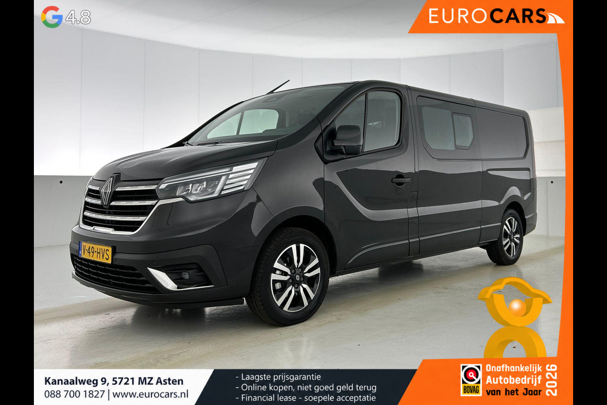 Renault Trafic 2.0 Blue dC1 150PK L2H1 Dubbele Cabine Automaat Navigatie Airco Lichtmetalen velgen Betimmering Trekhaak Camera Parkeer sensoren Dab