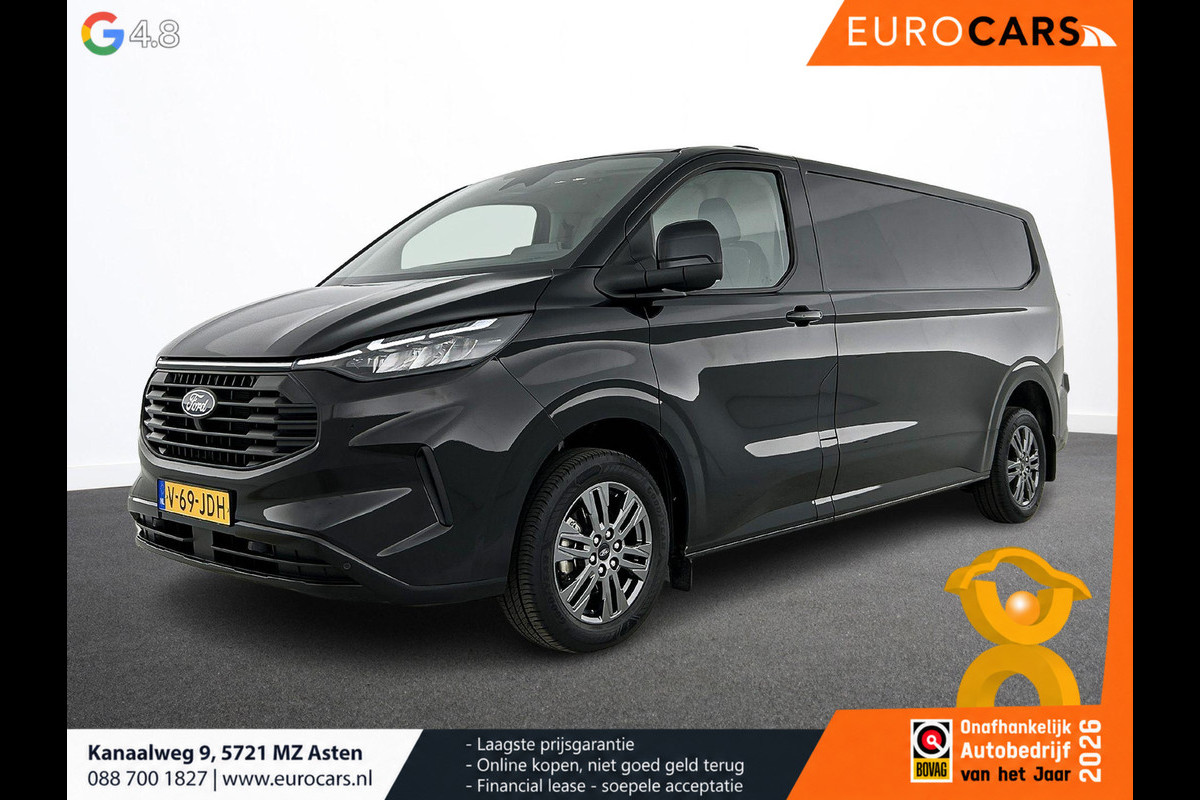 Ford Transit Custom 320 2.0 TDCI L2H1 Limited Automaat Climate control Stoelverwarming Navigatie Cruise control Trekhaak Lichtmetalen velgen Apple carplay Android auto