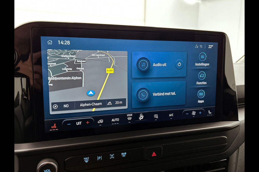 Ford Transit Custom 320 2.0 TDCI L2H1 Limited Automaat Climate control Stoelverwarming Navigatie Cruise control Trekhaak Lichtmetalen velgen Apple carplay Android auto