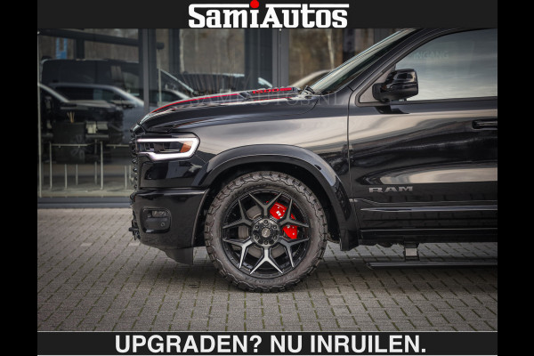 Dodge Ram LIMITED 5.7 V8 HEMI | €79950,- excl excl | MAXIMAAL UITGERUST | DUBBELE CABINE | 5 PERSOONS | DC | Allernieuwste Limited uitvoering – volledig uitgerust met alle opties, inclusief MWK en normale laadbak.