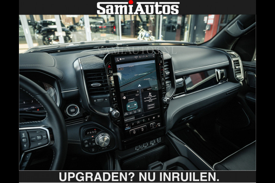 Dodge Ram LIMITED 5.7 V8 HEMI | €79950,- excl excl | MAXIMAAL UITGERUST | DUBBELE CABINE | 5 PERSOONS | DC | Allernieuwste Limited uitvoering – volledig uitgerust met alle opties, inclusief MWK en normale laadbak.