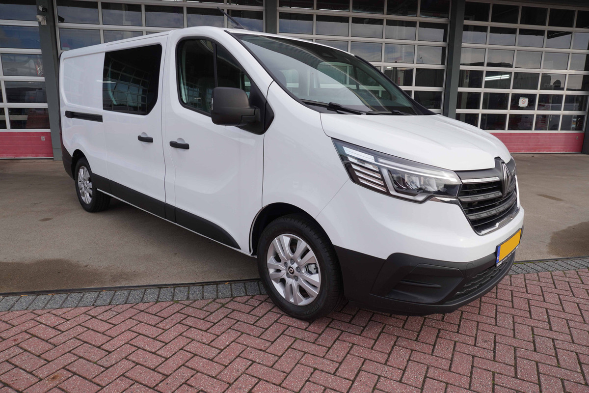 Renault Trafic 2.0 Blue dCi 130PK T29 L2H1 Dubbelcabine Nr. V017 | Airco |  Apple CP/Android auto | trekhaak | LM Velgen