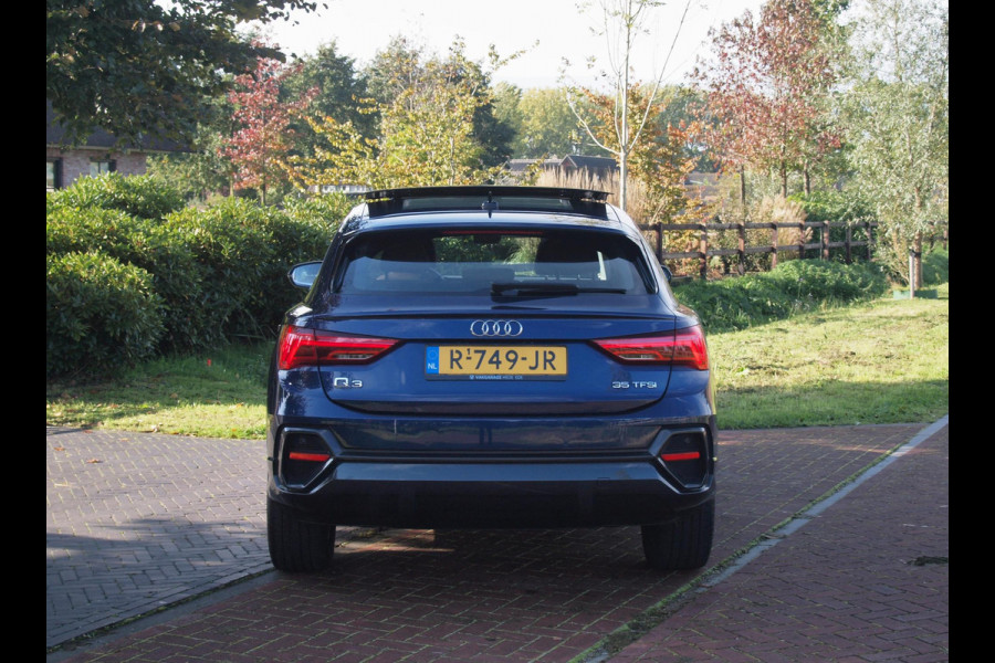 Audi Q3 Sportback 35 TFSI Advanced Edition | Panoramadak | Sfeer verlichting | Electrische Stoelen | Leer | NL-Auto |