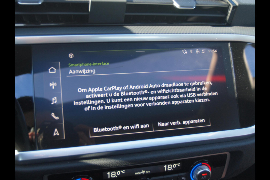 Audi Q3 Sportback 35 TFSI Advanced Edition | Panoramadak | Sfeer verlichting | Electrische Stoelen | Leer | NL-Auto |