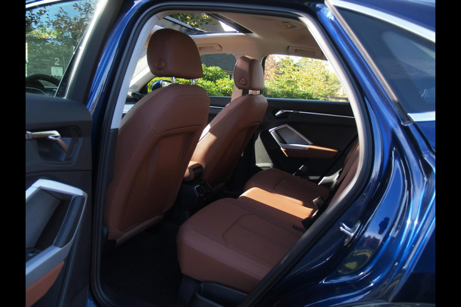 Audi Q3 Sportback 35 TFSI Advanced Edition | Panoramadak | Sfeer verlichting | Electrische Stoelen | Leer | NL-Auto |