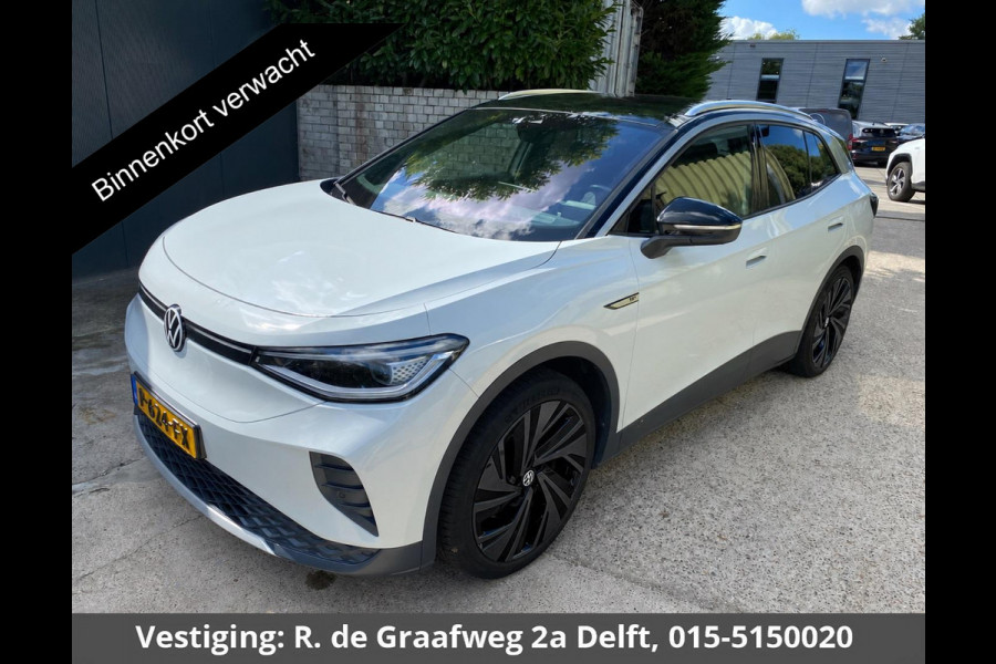 Volkswagen ID.4 Two-Tone First Max 77 kWh | Apple Carplay & AndroidAUTO | Dodehoek Detectie | 1e eigenaar | Privacy Glass |