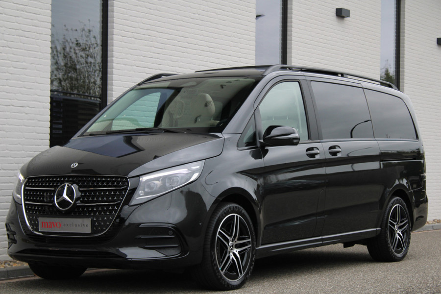 Mercedes-Benz V-Klasse 300d / AMG / 4-Matic / Luchtv / Panorama / Elec Stoel / 7-pers / Burmester / Vol Opties / NIEUWSTAAT