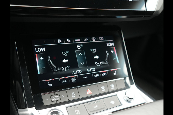 Audi Q8 e-tron 55 quattro S Line 114 kWh Dealer O.H | SOH 91,1% | | Trekhaak Afn. | Luchtvering | 360 Camera | Head Up | Adaptive Cruise | Matrix LED | Alcantara Sportstoelen Verwarmd | Apple Carplay | Keyless | Blis | Navigatie | Virtual | DAB | 20"L.M |