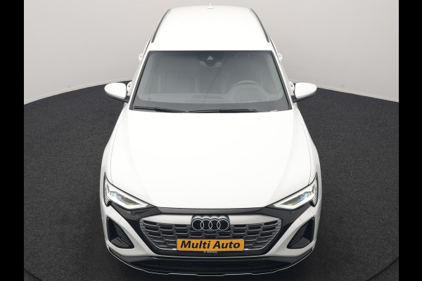 Audi Q8 e-tron 55 quattro S Line 114 kWh Dealer O.H | SOH 91,1% | | Trekhaak Afn. | Luchtvering | 360 Camera | Head Up | Adaptive Cruise | Matrix LED | Alcantara Sportstoelen Verwarmd | Apple Carplay | Keyless | Blis | Navigatie | Virtual | DAB | 20"L.M |