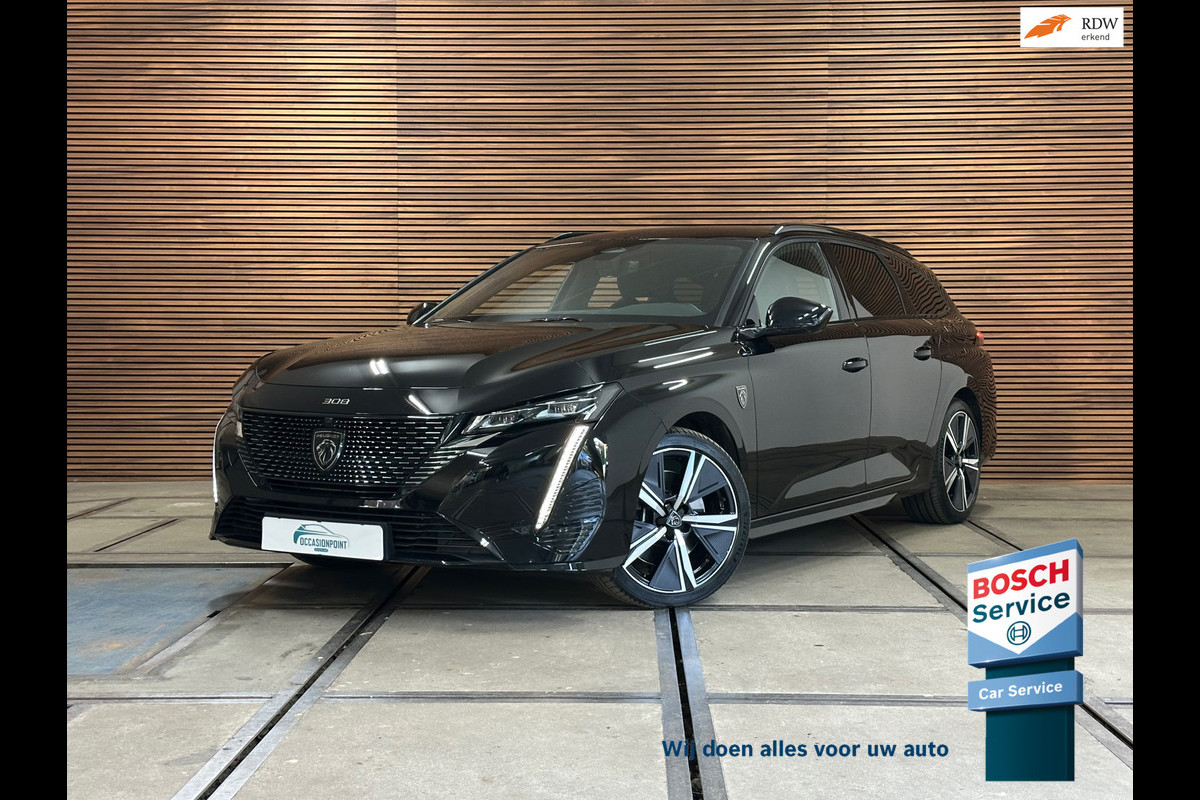Peugeot 308 SW 1.6 Plug-in Hybrid 180 GT | 360° Camera | Matrix LED | Carplay | Alcantara | Massage | 18 Inch