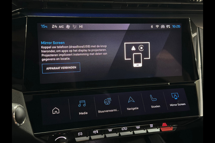 Peugeot 308 SW 1.6 Plug-in Hybrid 180 GT | 360° Camera | Matrix LED | Carplay | Alcantara | Massage | 18 Inch