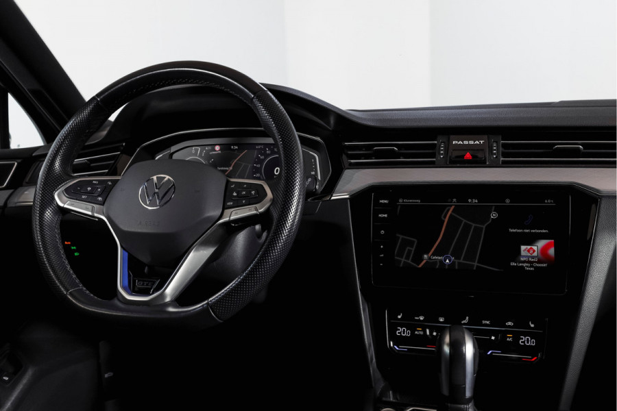 Volkswagen Passat Variant 1.4 TSI PHEV GTE Business Org. NL. | Dig. Cockpit | Adapt. Cruise | Stoelverw. | PDC | Camera | NAV + Carplay/Android | Elek. Klep | LM 18" |