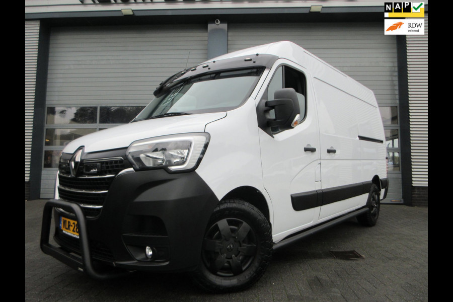 Renault Master T35 2.3 dCi 180pk, L2, Navi, Camera, LED, 2x Schuifdeur, Trekhaak, 3-Zits.