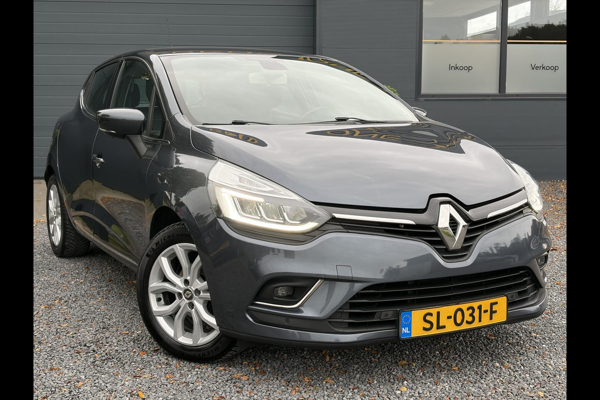 Renault Clio 0.9 TCe Intens ✓D-Ketting vv in 01-2026✓Camera✓Navi✓Keyless✓Dealer Onderhouden✓Halfleder✓LED✓Lm velgen✓Airco✓Cruise✓Pdc V+A✓4 Elekt Ramen✓N.A.P✓Apk tot 05-2027