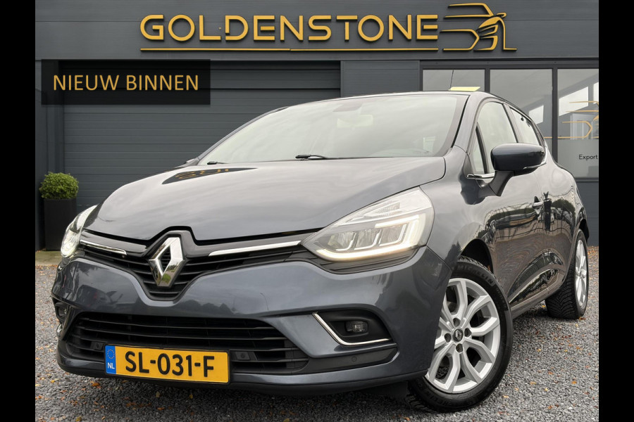 Renault Clio 0.9 TCe Intens ✓D-Ketting vv in 01-2026✓Camera✓Navi✓Keyless✓Dealer Onderhouden✓Halfleder✓LED✓Lm velgen✓Airco✓Cruise✓Pdc V+A✓4 Elekt Ramen✓N.A.P✓Apk tot 05-2027