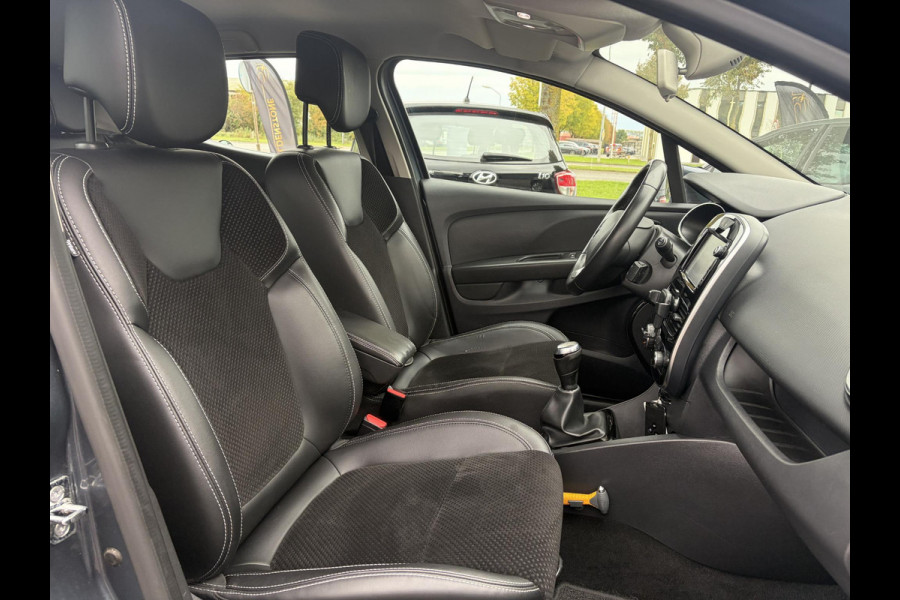 Renault Clio 0.9 TCe Intens ✓D-Ketting vv in 01-2026✓Camera✓Navi✓Keyless✓Dealer Onderhouden✓Halfleder✓LED✓Lm velgen✓Airco✓Cruise✓Pdc V+A✓4 Elekt Ramen✓N.A.P✓Apk tot 05-2027