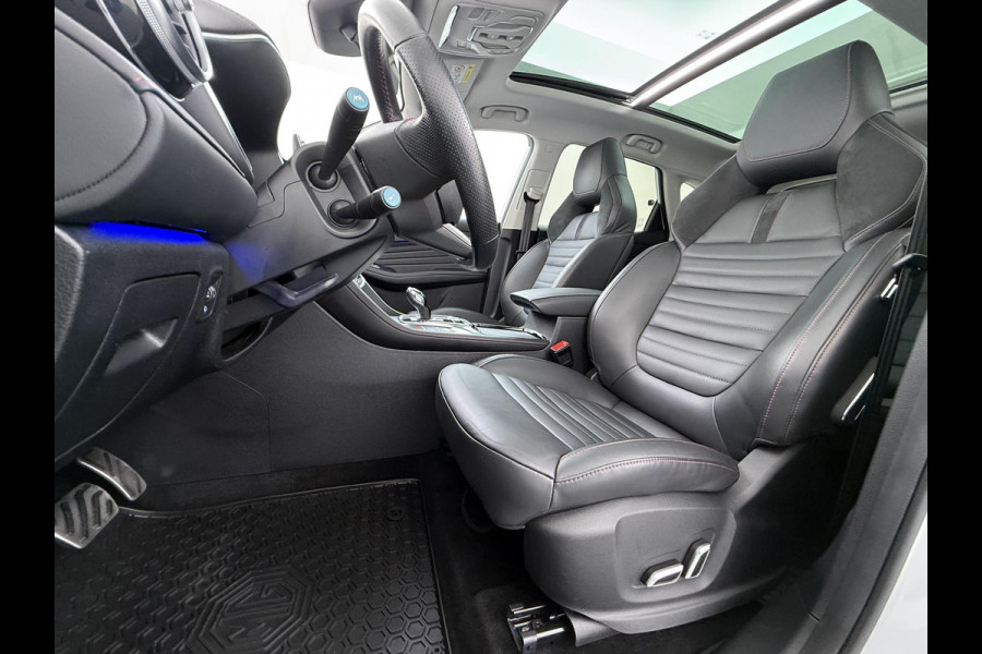 MG EHS 1.5 TGDI Luxury | PHEV | MEGA COMPLEET! | COMPLETE HISTORIE AANWEZIG | FABRIEKSGARANTIE T/M 3-2030 | 52km WLTP ELECTR RIJBEREIK, TOTAAL RIJBEREIK TOT 1.000km!