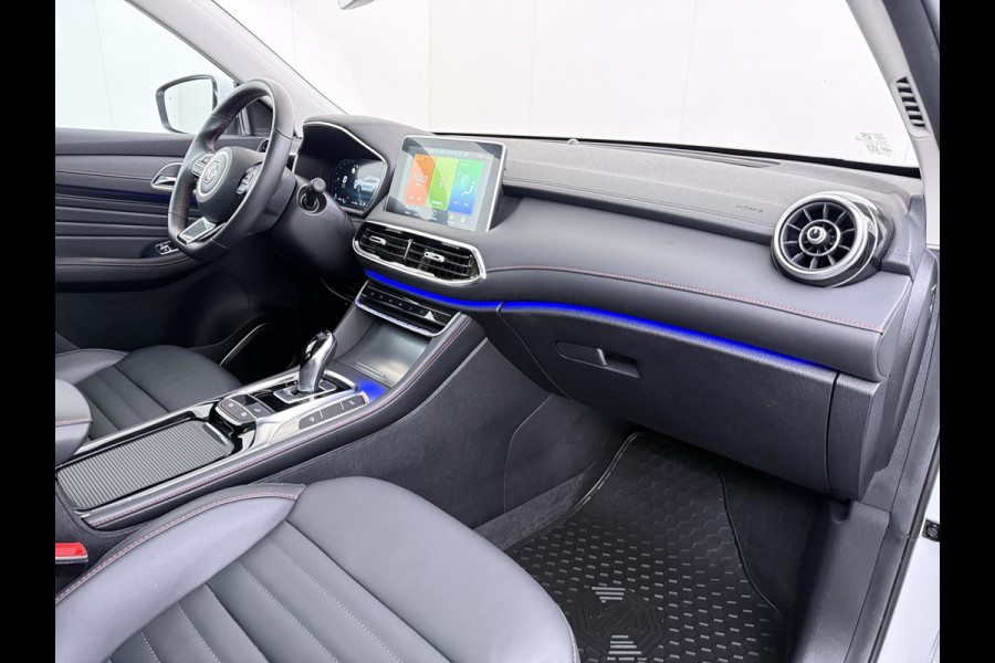 MG EHS 1.5 TGDI Luxury | PHEV | MEGA COMPLEET! | COMPLETE HISTORIE AANWEZIG | FABRIEKSGARANTIE T/M 3-2030 | 52km WLTP ELECTR RIJBEREIK, TOTAAL RIJBEREIK TOT 1.000km!