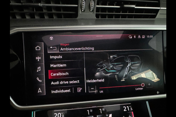 Audi A6 Avant 55 TFSI e quattro S Line Comp Pano|BTW|B&O|360c|Trekhaak