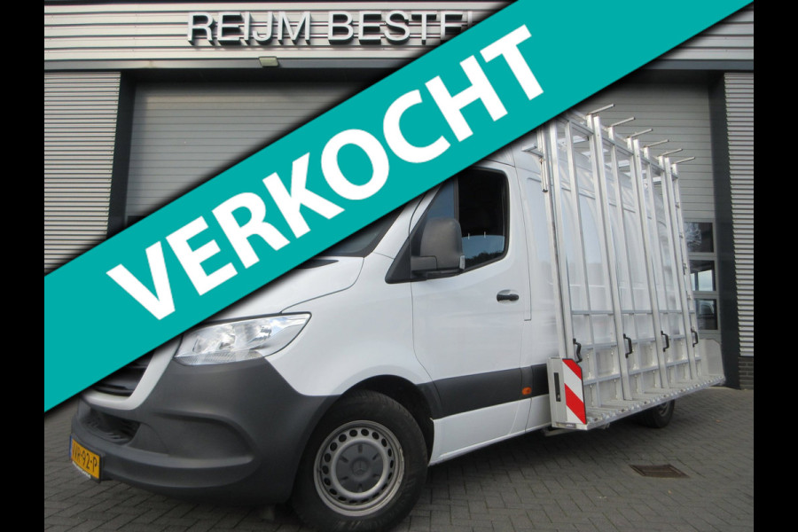 Mercedes-Benz Sprinter L2H2, Euro 6, Automaat, Glasresteel, Glaswagen, Glasauto, Lansing.