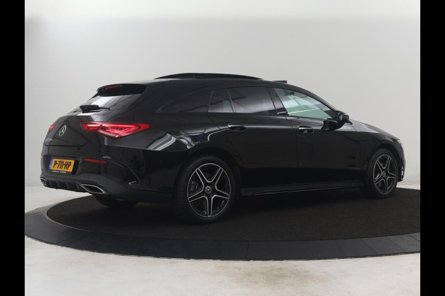 Mercedes-Benz CLA-Klasse Shooting Brake 250 e Business Solution AMG Limited | SOH 91,7% | Panoramadak | Leder/alcantara | Stoelverwarming | Camera | Park assist | Sfeerverlichting | Carplay | Climate control